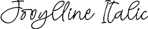 Jooylline Italic font - Jooylline-Italic.otf