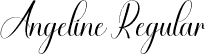 Angeline Regular font - Angeline.otf