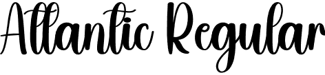 Atlantic Regular font - Atlantic.otf