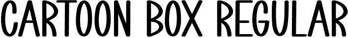Cartoon Box Regular font - Cartoon-Box.otf