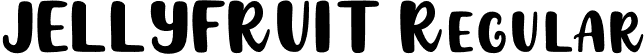 JELLYFRUIT Regular font - JELLY FRUIT.otf