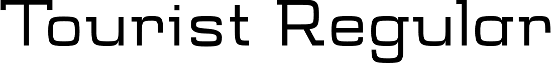 Tourist Regular font - tourist-regular-1.otf