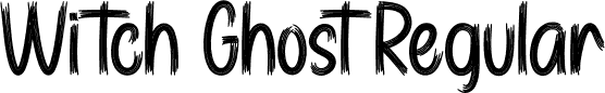 Witch Ghost Regular font - Witch-Ghost.otf