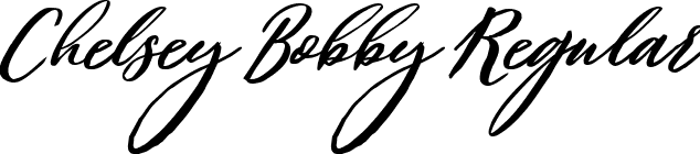 Chelsey Bobby Regular font - Chelsey-Bobby-TTF.ttf