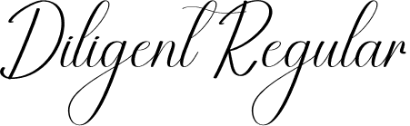 Diligent Regular font - Diligent.otf