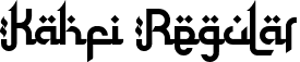 Kahfi Regular font - Kahfi (DEMO).otf