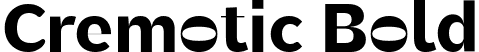 Cremotic Bold font - Cremotic.ttf