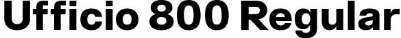 Ufficio 800 Regular font - Ufficio-800.ttf
