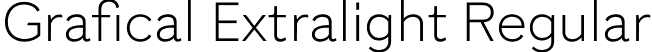 Grafical Extralight Regular font - Grafical-Extralight.otf
