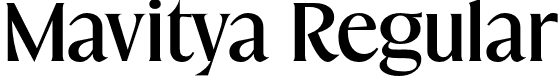 Mavitya Regular font - Mavitya-Free-Font.otf