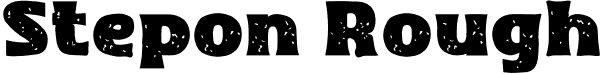 Stepon Rough font - steponrough-yzyry.otf