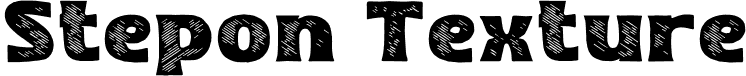 Stepon Texture font - stepontexture-w1emp.otf