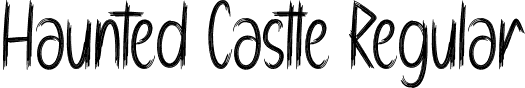 Haunted Castle Regular font - Haunted-Castle.otf