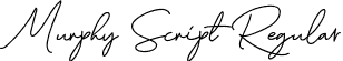 Murphy Script Regular font - Murphy-Script.otf