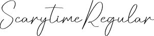 Scarytime Regular font - Scarytime.otf