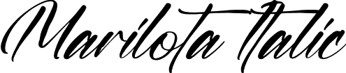 Marilota Italic font - Marilota-Italic.otf