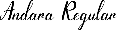 Andara Regular font - Andara.ttf