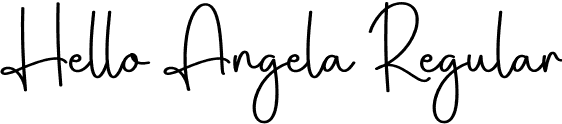 Hello Angela Regular font - Hello-Angela.otf