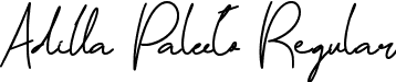 Adilla Paleeto Regular font - Adilla-Paleeto-OTF-Demo.otf
