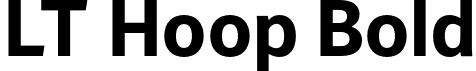 LT Hoop Bold font - LTHoop-Bold.otf