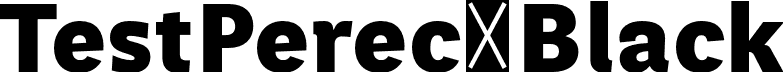 TestPerec Black font - Test_Perec-Black.otf