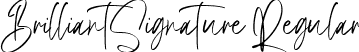 BrilliantSignature Regular font - Brilliantsignature-7BBmB.ttf