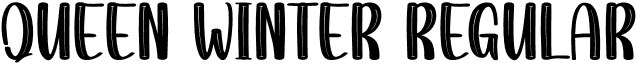 Queen Winter Regular font - Queen-Winter.otf