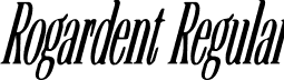 Rogardent Regular font - Rogardent Slant.otf