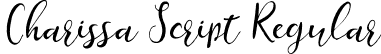 Charissa Script Regular font - Charissa Script.ttf