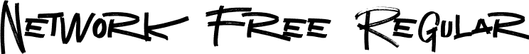 Network Free Regular font - networkfreeversion.ttf