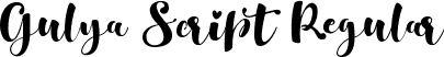 Gulya Script Regular font - Gulya Script - TTF.ttf