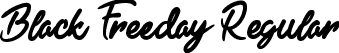 Black Freeday Regular font - Black Freeday.ttf