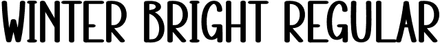 Winter Bright Regular font - Winter-Bright.otf