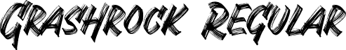Grashrock Regular font - Grashrock.otf