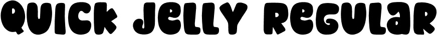 Quick Jelly Regular font - quickjelly.otf