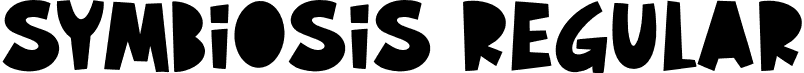 Symbiosis Regular font - Symbiosis Free.otf