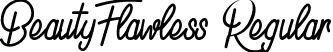 BeautyFlawless Regular font - Beauty Flawless.ttf