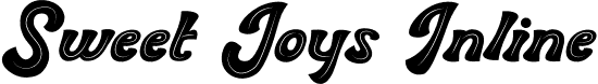 Sweet Joys Inline font - SweetJoysInline-ywOgm.otf
