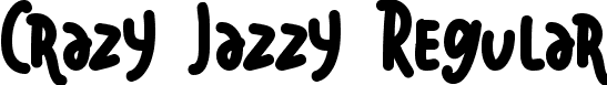 Crazy Jazzy Regular font - Crazy Jazzy.ttf