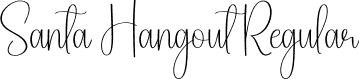 Santa Hangout Regular font - Santa-Hangout.otf