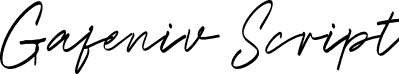 Gafeniv Script font - Gafeniv-Script.otf