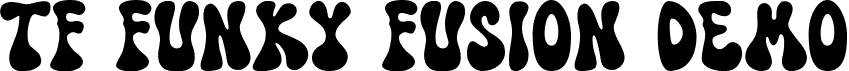 TF Funky Fusion Demo font - TF Funky Fusion Demo.ttf