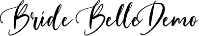 Bride Belle Demo font - BrideBelleDemoRegular.ttf