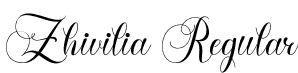 Zhivilia Regular font - Zhivilia.otf