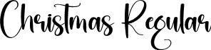 Christmas Regular font - Christmas.otf