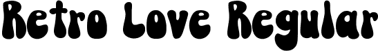 Retro Love Regular font - Retro-Love.ttf