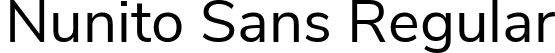 Nunito Sans Regular font - NunitoSans-Regular.ttf