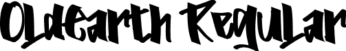 OldEarth Regular font - Old-Earth.ttf