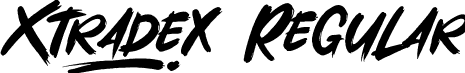 Xtradex Regular font - xtradex-axzg5.ttf