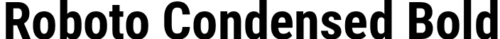 Roboto Condensed Bold font - RobotoCondensed-Bold.ttf